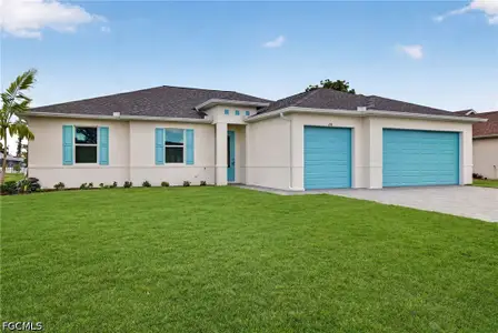 New construction Single-Family house 29 Ne 20Th Ct, Cape Coral, FL 33909 plan The Paradise Cove III - image