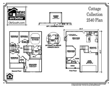 New construction Single-Family house Manchester, TN 37355 plan 2540 Elevation ABC - image 2