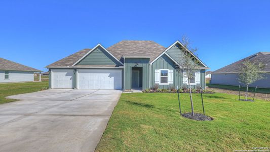 New construction Single-Family house 437 Davis Mountain Dr, Lockhart, TX 78656 The Coleman- photo 0