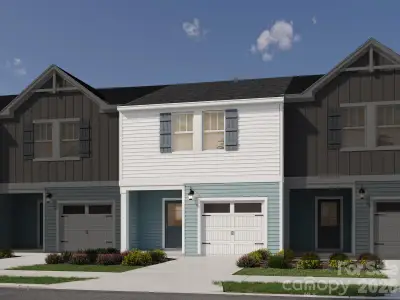 New construction Townhouse house 8208 Hidden Springs Trl, Charlotte, NC 28216 - image