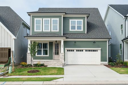 New construction Single-Family house 837 Lunar Light Dr, Wendell, NC 27591 plan Columbia Craftsman - image