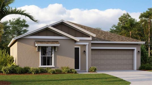 New construction Single-Family house 1684 Teagan Lane, Winter Haven, FL 33884 Dover- photo 0