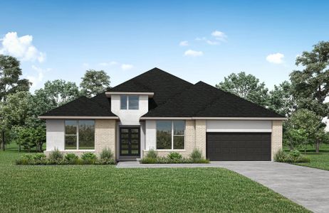 New construction Single-Family house 21834 Jedediah River Wy, Porter, TX 77365 plan Vantage - image