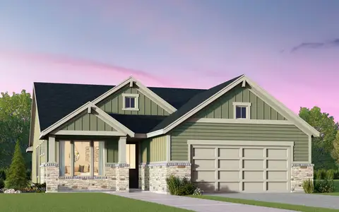 New construction Single-Family house 215 Sprinting Peak Dr, San Marcos, TX 78666 plan Emory - image