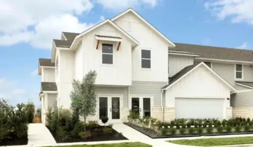 New construction Townhouse house 2087 Ezra Finn Lp, Round Rock, TX 78665 - image
