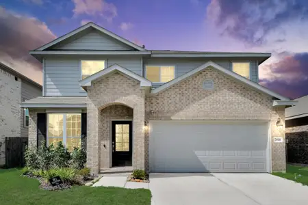 New construction Single-Family house 7814 Ruth Ravine Ct, Spring, TX 77379 plan The Bedford - image