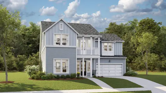 New construction Single-Family house 116 Beamon Lp, Summerville, SC 29486 plan WINSTON - image