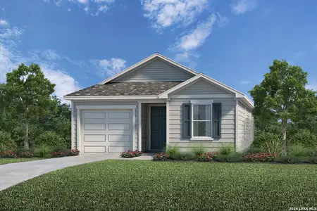 New construction Single-Family house 12926 Bone Dry Ln, Von Ormy, TX 78073 - image