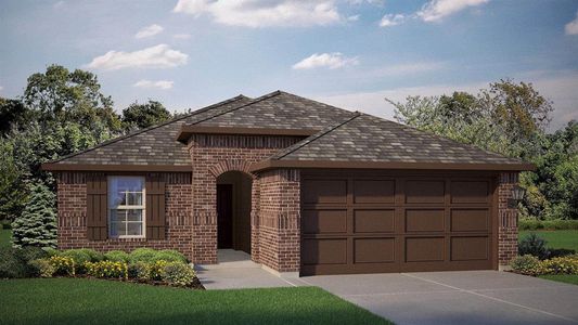 New construction Single-Family house 1409 Tin Roof Rd, Krum, TX 76249 plan Baxter - image