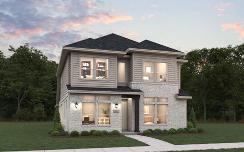 New construction Single-Family house 2424 Trailrunner Dr, Celina, TX 75009 plan Floyd - image