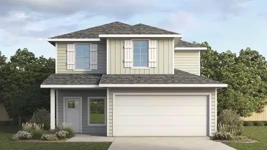New construction Single-Family house 119 Wind Cove Ln, Princeton, TX 75407 plan Hanna - image