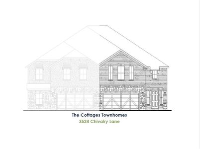 New construction Townhouse house 3524 Chivalry Dr, Lewisville, TX 75056 null- photo 0
