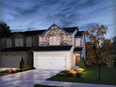 New construction Townhouse house 140 Harpy Drive, Stockbridge, GA 30253 Pearl End Unit- photo 0