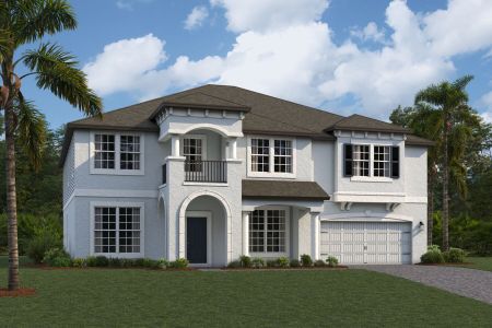 New construction Single-Family house 1749 Morris Bridge Road, Zephyrhills, FL 33543 Grandshore C- photo 0