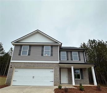 New construction Single-Family house 46 Cuscowilla Trail, Dallas, GA 30132 Rose- photo 0