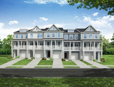 New construction Townhouse house 353 Laurens View Ln, Charleston, SC 29492 plan Blakely - image