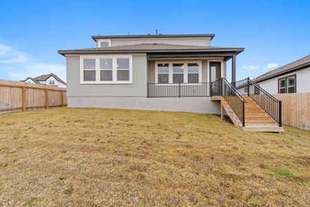 New construction Single-Family house 8512 Pine Muhly Dr, Meadowlakes, TX 78654 plan James - image 17