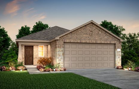 New construction Single-Family house 163 Bridge Deck Lp, Kyle, TX 78640 Taft- photo 0