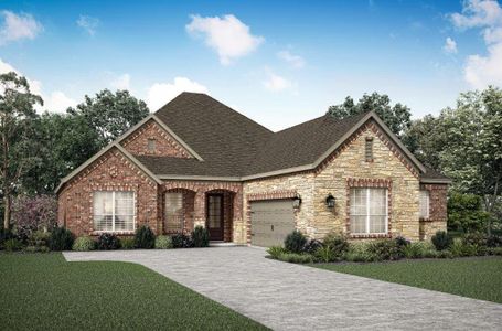 New construction Single-Family house 1919 Tioga View Drive, Iowa Colony, TX 77583 - photo 0