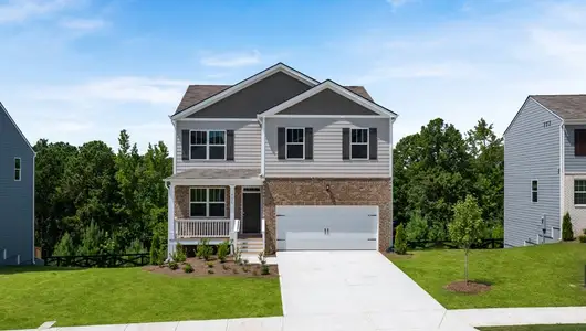 New construction Single-Family house 5595 Wintergreen Dr, Fairburn, GA 30213 plan BELHAVEN - image