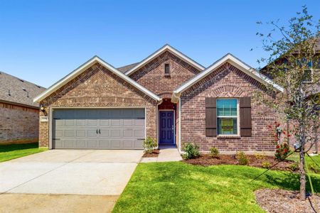 New construction Single-Family house 1140 Greenlee Drive, Crowley, TX 76036 Dawson - Smart Series- photo 0