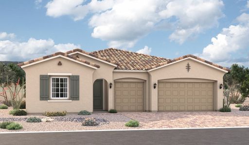 New construction Single-Family house 13795 W Morning Vista Dr, Peoria, AZ 85383 plan Darius - image