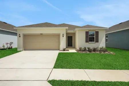 New construction Single-Family house 500 Silver Palm Dr, Haines City, FL 33844 plan Hillcrest - image