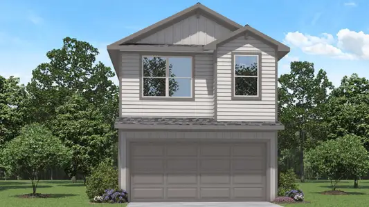 New construction Single-Family house 17838 Delmar Heights Ln, Humble, TX 77346 plan 1363 - image