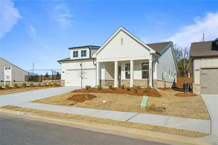 New construction Single-Family house 1762 Juniper Berry Way, Loganville, GA 30052 The Edison A- photo 1 1