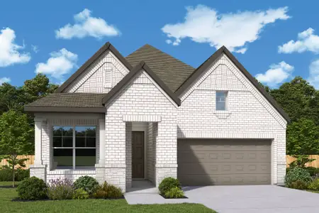 New construction Single-Family house 18519 Scarlet Paintbrush Dr, Montgomery, TX 77356 plan The Brownsville - image
