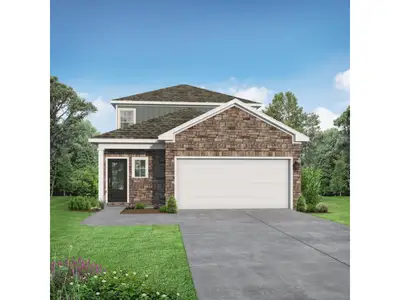 New construction Single-Family house 10916 Independence Rd, Cleveland, TX 77328 plan The Sabine E - image