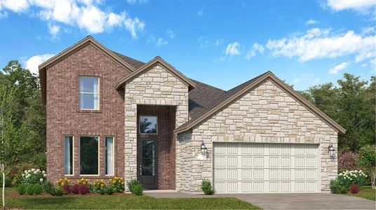 New construction Single-Family house 2001 Toyhill Falls Lane, League City, TX 77573 Foxglove- photo 0