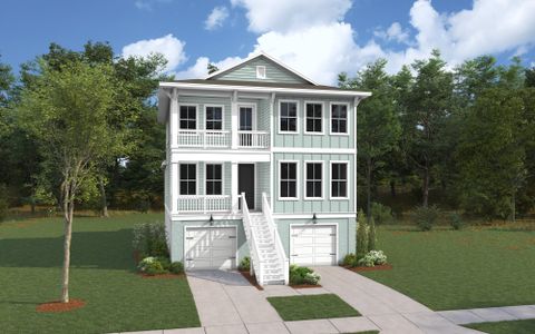 New construction Single-Family house 7022 Alpine Bay Ln, Johns Island, SC 29455 plan Avondale III - image
