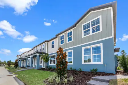 New construction Townhouse house 719 Blissful Gardens Wy, Apopka, FL 32703 plan Amity - image