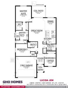 New construction Single-Family house 12729 Sw Sunrise Lake Ter, Port St. Lucie, FL 34987 plan Lucida Jem - image