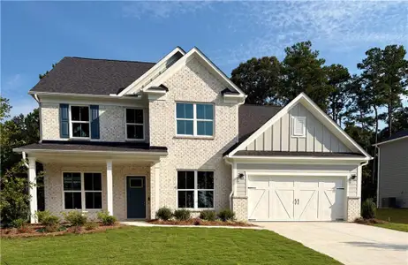 New construction Single-Family house 1606 Waterchase Dr, Dacula, GA 30019 plan Riverton - image