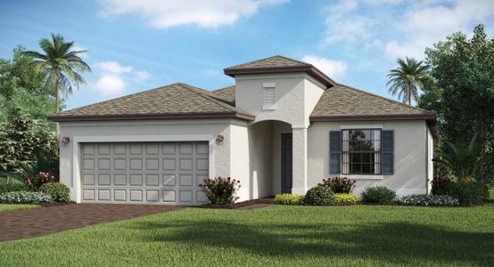 New construction Single-Family house 15992 Honeysuckle St, Port Charlotte, FL 33953 plan Venice - image