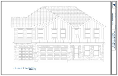 New construction Single-Family house Pflugerville, TX 78660 plan The McNair - image