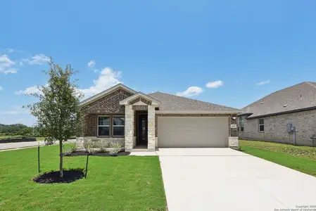 New construction Single-Family house 12605 Winding Butte, Schertz, TX 78154 plan Callaghan (830) - image