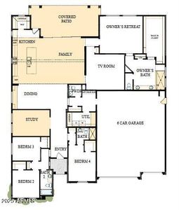 New construction Single-Family house 19949 W Marshall Ave, Litchfield Park, AZ 85340 plan The Whitlock - image