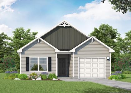 New construction Single-Family house 128 Meadow Sage St, Raeford, NC 28376 - image
