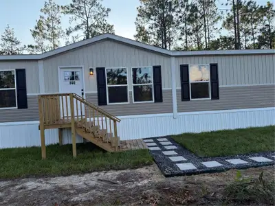 New construction Manufactured Home house 660 Ne 131 Ave, Williston, FL 32696 - image