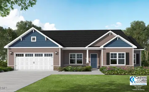 New construction Single-Family house 55 Kettle Creek Dr, Zebulon, NC 27597 - image
