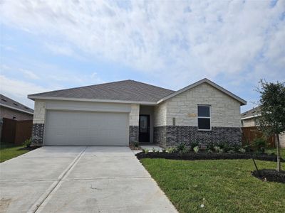 New construction Single-Family house 9231 Alaska Shores Dr, Baytown, TX 77521 plan Frey - image