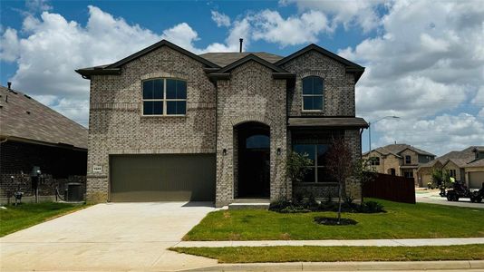 New construction Single-Family house 1229 Elgar Trail, Fort Worth, TX 76247 Redrock- photo 0