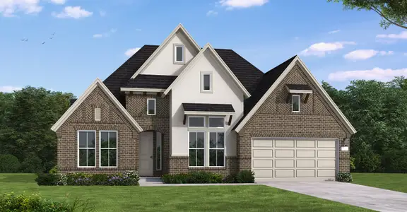 New construction Single-Family house 10530 Blue Indigo Ct, Willis, TX 77318 plan Blessing - image
