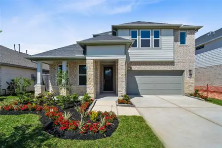 New construction Single-Family house 19314 Belmont Stakes Wy, Tomball, TX 77377 plan Summerfield - image