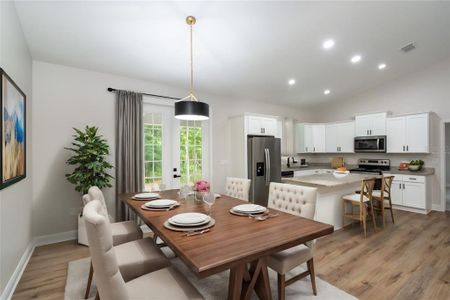 Sample - Virtually Staged Dining / Kitchen