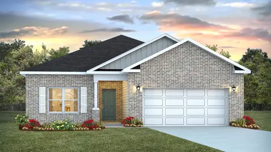 New construction Single-Family house 105 Foxtrail Run, Freeport, FL 32439 plan Walker - image