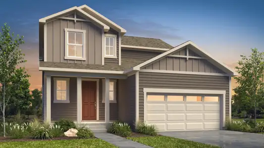 New construction Single-Family house 9673 Pinpoint, Fountain, CO 80817 plan Olive - image
